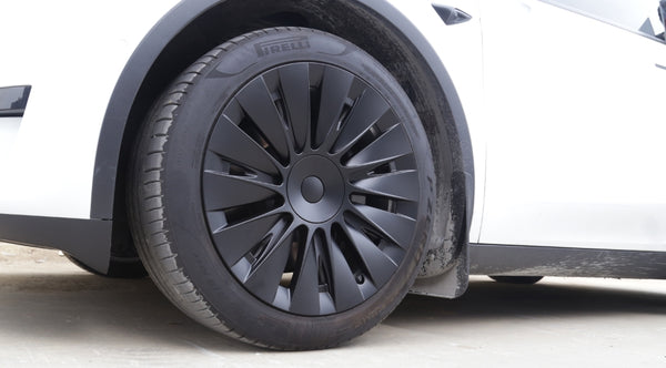 Tesla Model Y – 19″ Gemini-fælgkapsler, Aero – produktbillede 3