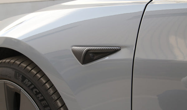 Tesla Model 3/Y – beschermkappen voor zijcamera's – productafbeelding 2