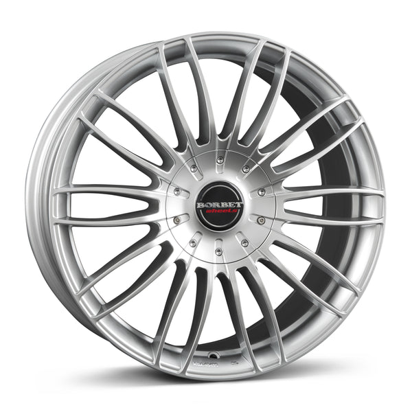 Hyundai Ioniq 5 paketin Borbet CW3-8519 sterling silver 8.5x19 jako: 5x114.3 et: 40 Alumiinivanne – vannemallin kuva