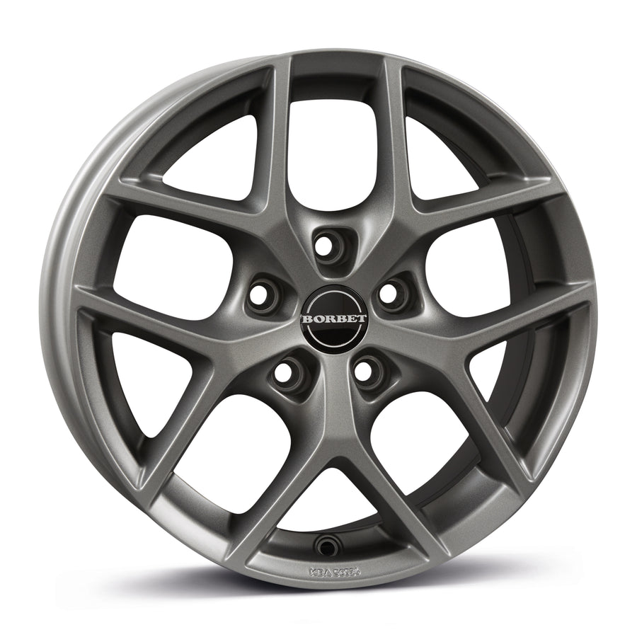 Borbet Y 80830 titan matt 8x18 Boltmønster: 5x120 ET: 43