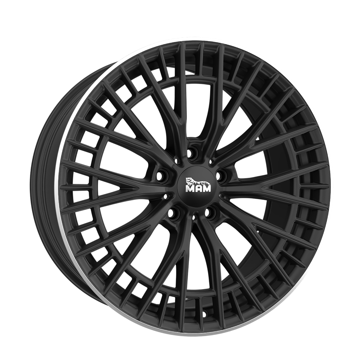 MAM GT2 Matt Black Lip Polish 8.5x19
