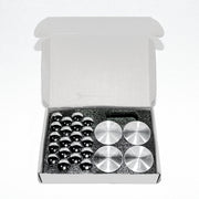 Tesla Gemini wheel centre caps and 19 mm wheel nut covers