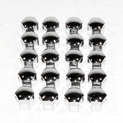 Tesla wheel centre caps and wheel nut covers – product image
