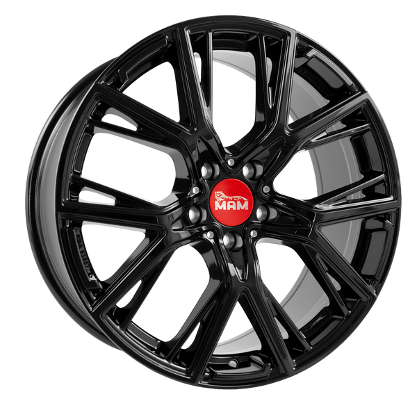 Škoda Elroq paketin MAM B4 Black Painted 8.5x19 jako: 5x112 et: 30 Alumiinivanne – vannemallin kuva