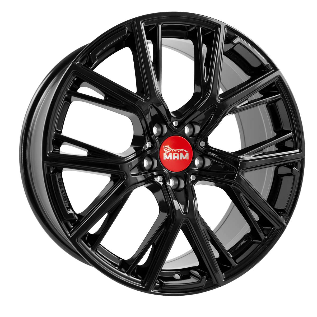 VW ID.5 paketin MAM B4 Black Painted 8.5x19 jako: 5x112 et: 45 Alumiinivanne – vannemallin kuva