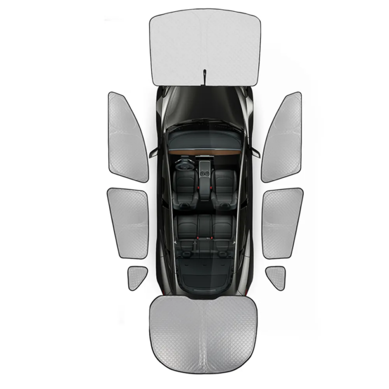 Tesla Model Y Sonnenschutz-Set