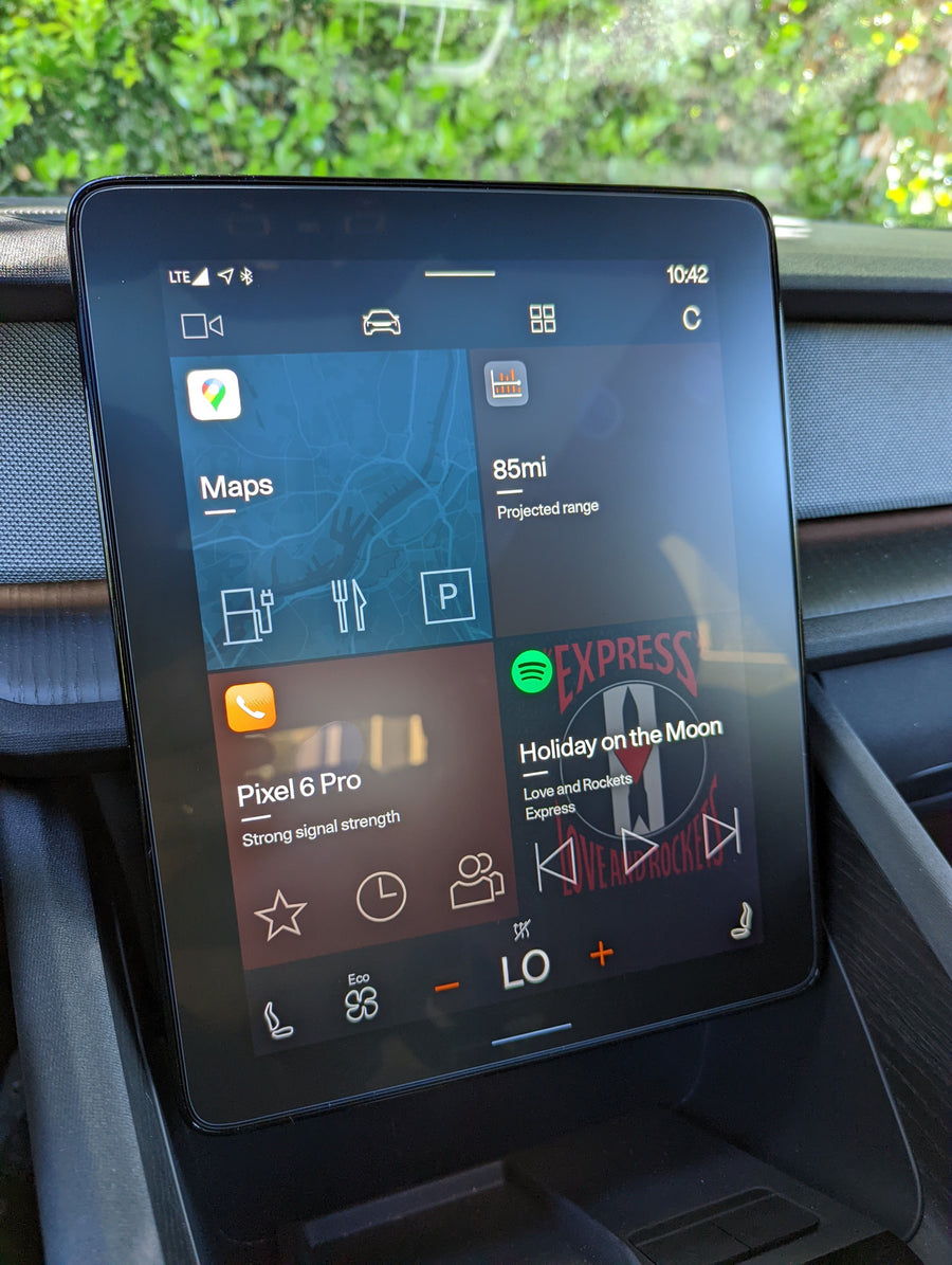Polestar 2 touchscreen protector